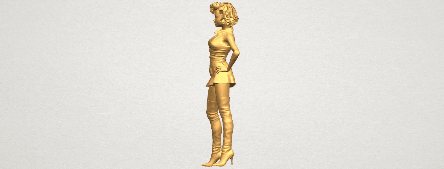 Free 3D file Beautiful Girl 07 👧・3D printable model to download・Cults